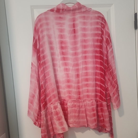 Umgee Pink Ombre Kimono - Picture 9 of 9